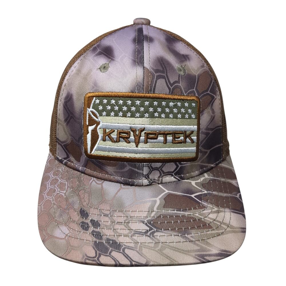 Kryptek Patch Snapback Trucker Hat Multi One Size… - image 1